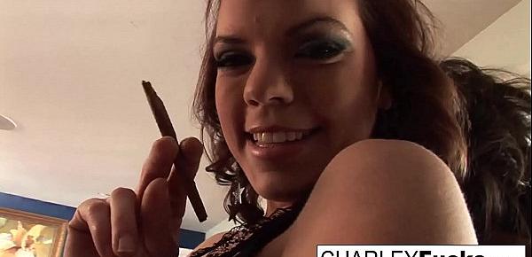  Charley and her girlfriend smoke and have a little fun